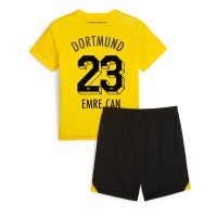 Borussia Dortmund Emre Can #23 Hemmadräkt Barn 2023-24 Kortärmad (+ Korta byxor)